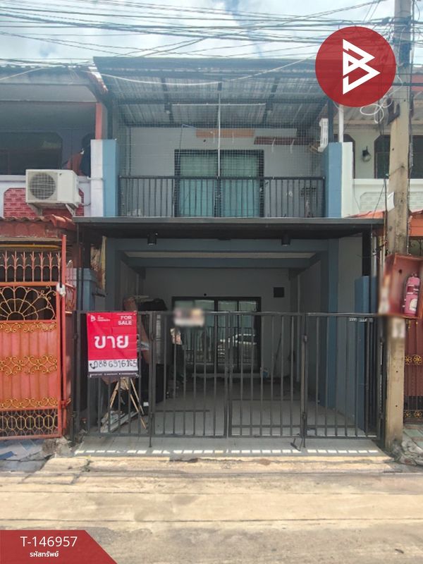 Townhouse for sale, area 16 square meters, Talat Khwan, Nonthaburi.