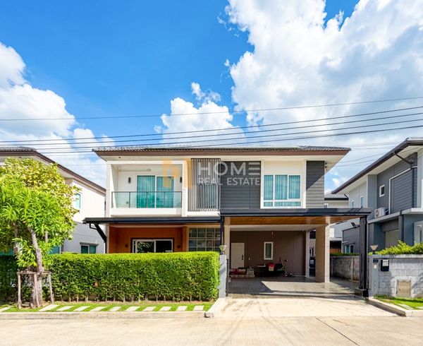 ☀️ Detached house with full solar panel system, only 2 km from MRT. 🏡 Centro Sathorn - Kallapaphruek / 4 Bedrooms (FOR SALE) BALL417