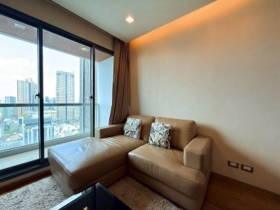 🌇 The Address Sathorn 12, 1 bedroom unit, 50 sq.m., 33rd floor, city view, near BTS Saint Louis.