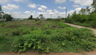 Land for sale, 7 rai 3 ngan 96 sq.wah, adjacent to VIP Home Village, near Khon Kaen International Airport