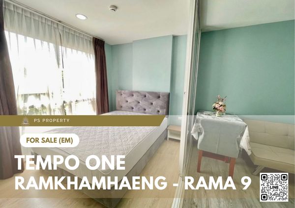 Urgent Sale ✨ Tempo One Ramkhamhaeng - Rama 9 ✨ Fully furnished and equipped with appliances.