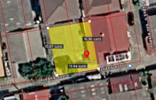 Detached house in Ladprao, Soi Sangkhsit 8. / 54 Square Wa (FOR SALE) TPM447