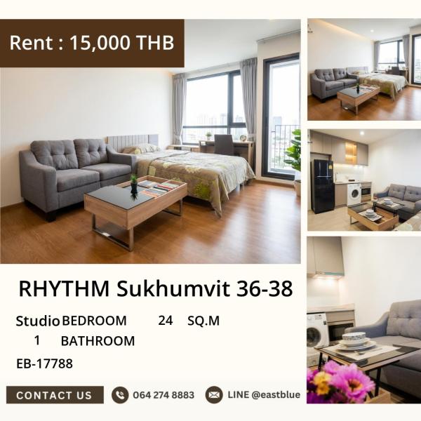 17/09/2026, 🏢 Stylish Studio Condo at Desirable Thong Lo - Just 15,000 THB/Month! 0642748883