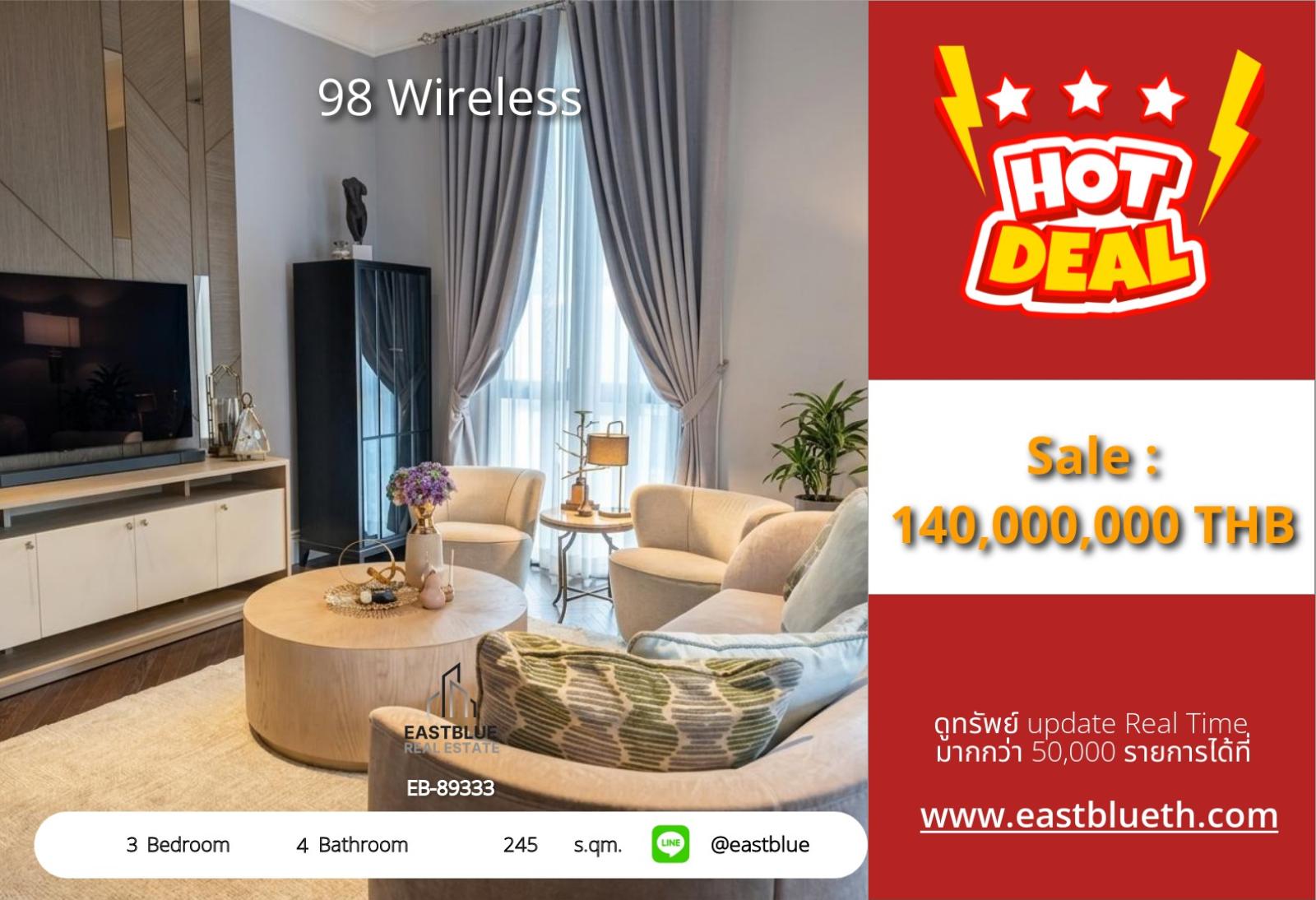 05/10/2026, 🏢 Luxurious 3-Bed, 4-Bath Condo with Stunning Views at EB-89333 | 245 sqm - 140M THB 0642748883 05/10/2026, 🏢 Luxurious 3-Bed, 4-Bath Condo with Stunning Views at EB-89333 | 245 sqm - 140M THB 0642748883