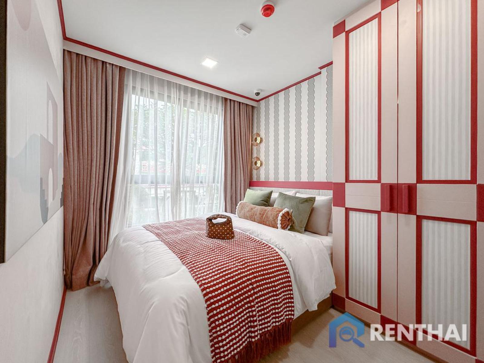 คอนโดใหม่จากแสนสิ พัทยาเหนือ Dcondo Vite 2 ห้องนอน 1 ห้องน้ำ 43 ตร.ม. วิวสระว่ายน้ำ – รูปที่ 2