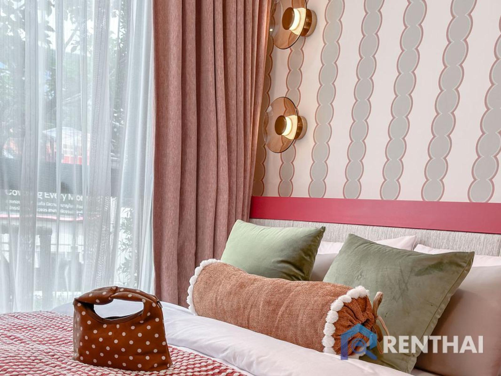 คอนโดใหม่จากแสนสิ พัทยาเหนือ Dcondo Vite 2 ห้องนอน 1 ห้องน้ำ 43 ตร.ม. วิวสระว่ายน้ำ – รูปที่ 3