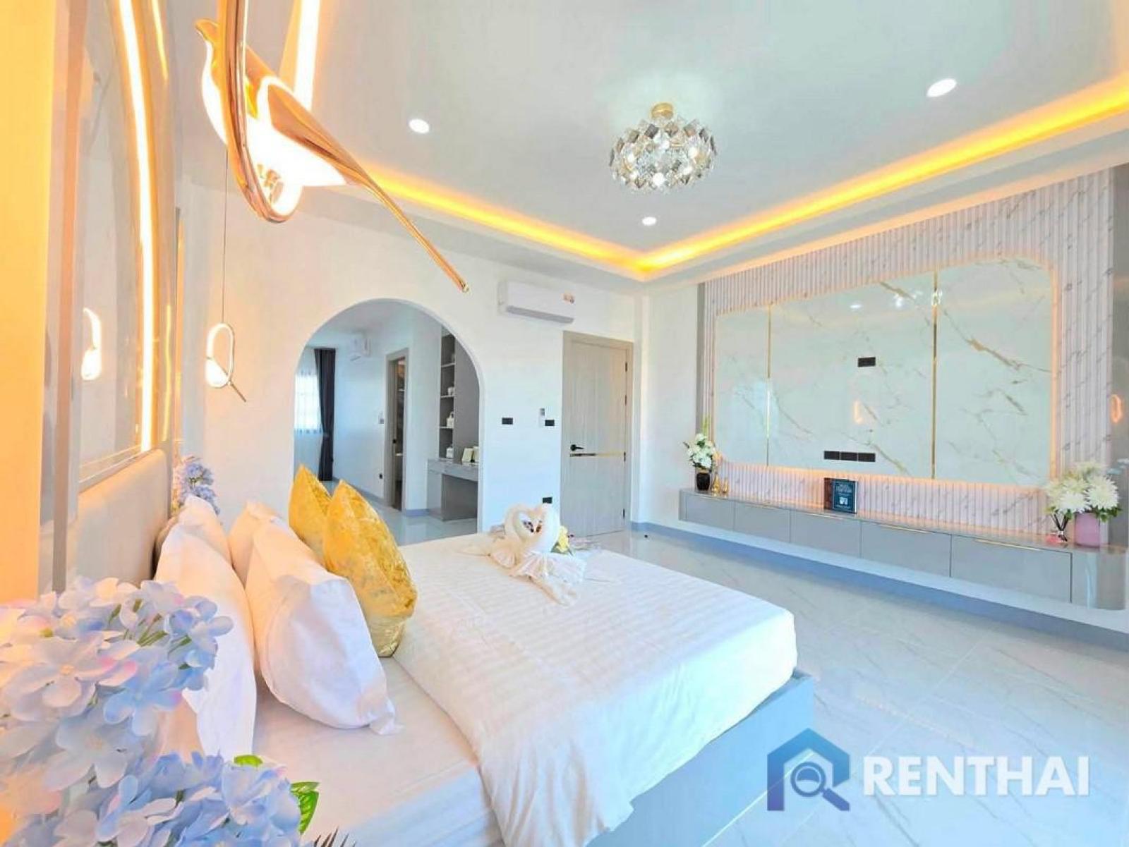 Luxurious 4bed Home at Pattayas Exclusive Project with Private Pool & Garden – รูปที่ 3