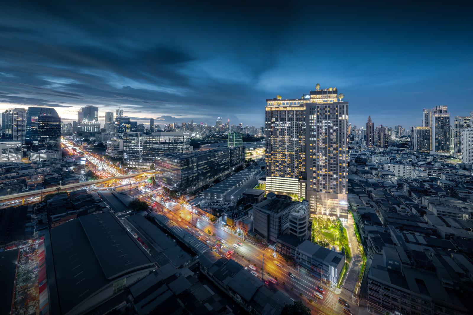 2 Bed 47.26 ตร.ม. ยูนิตชั้นสูง เดินถึง FYI Center 210 ม. | Life Rama 4-Asoke | 8.43 ล้านบาท – รูปที่ 3