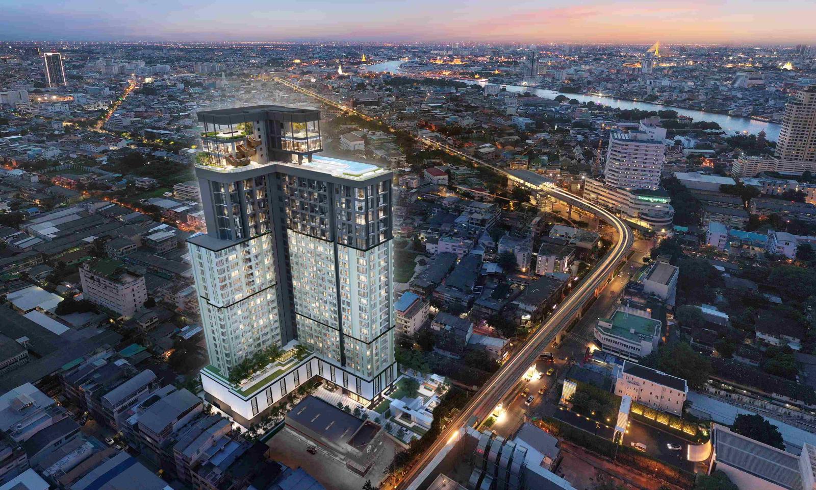 1 Bed Vertiplex 35 ตร.ม. เพดานสูงโปร่ง ใกล้ ICONSIAM | RHYTHM Charoennakhon Iconic | 7.49 ล้านบาท – รูปที่ 3