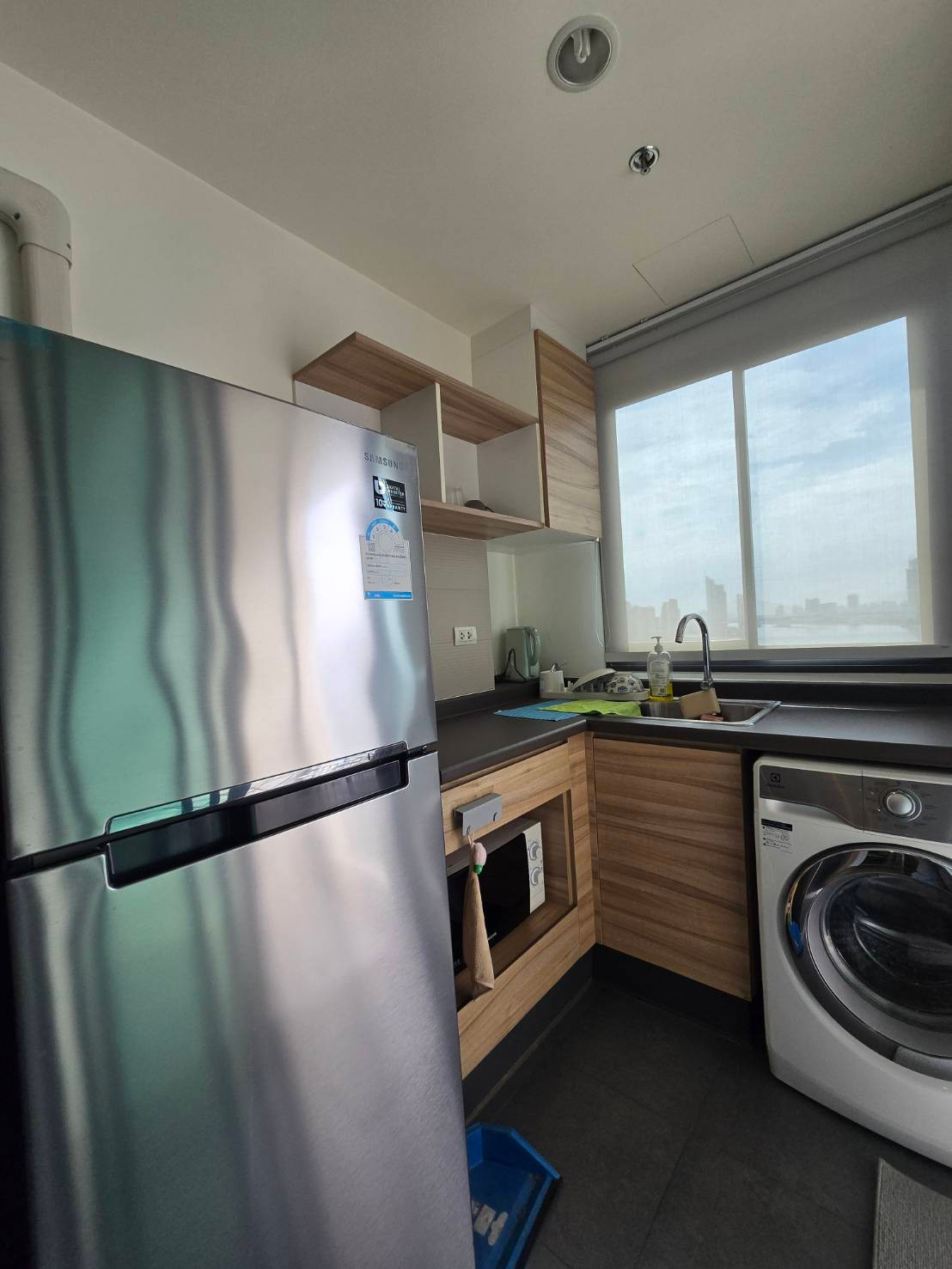 FOR Rent 1  Bed ริมแม่น้ำ พร้อมเฟอร์ตกแต่ง ยู ดีไลท์ เรสซิเดนซ์ รีเวอร์ฟร้อนท์ พระราม 3 วิวแม่น้ำเจ้าพระยา – รูปที่ 3