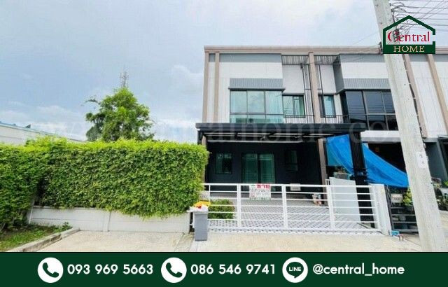 Townhome Pleno Sathorn-Suksawat 26 houses, lots of space.