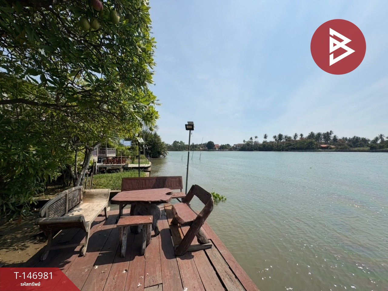 Land and buildings for sale, area 1 rai 3 ngan sq m, Ban Prok, Samut Songkhram – รูปที่ 2