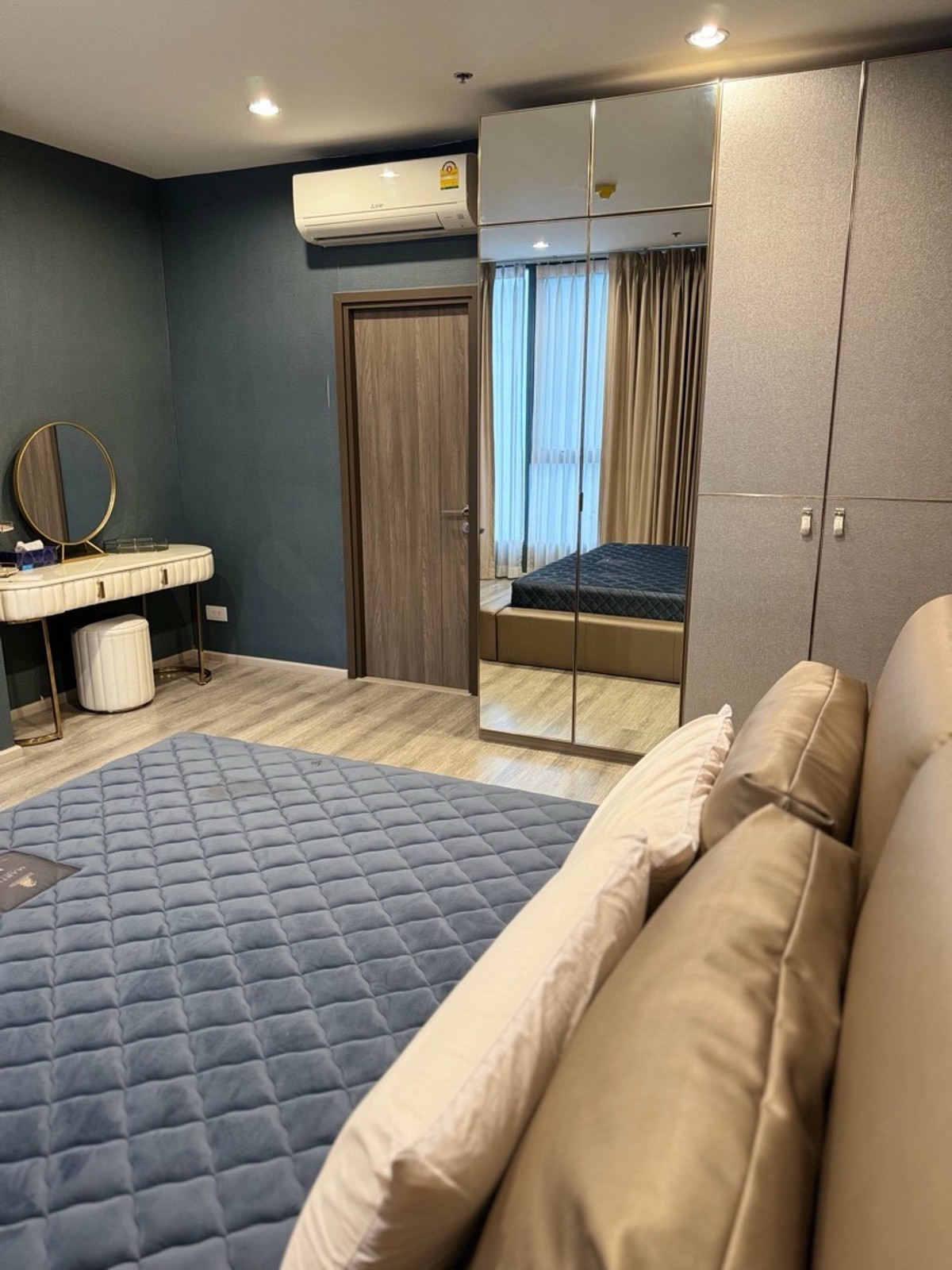 Wide corner room, near BTS Udomsuk, only 50 meters, ready to move in. – รูปที่ 2