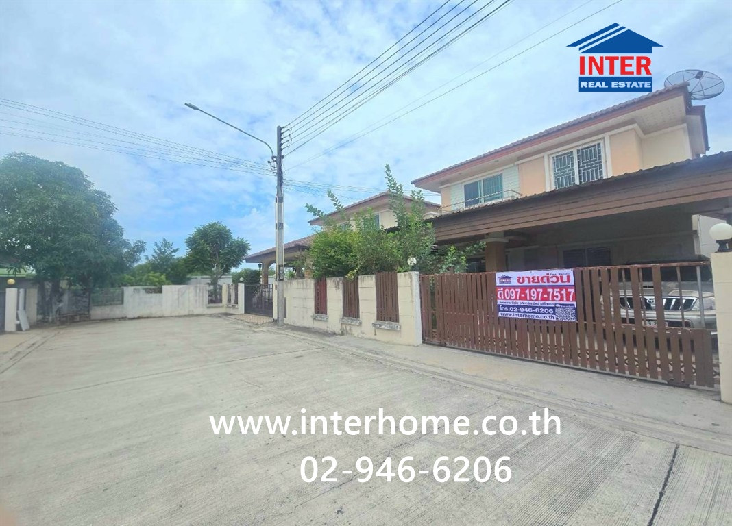 บ้านเดี่ยว 2 ชั้น 54 ตร.ว. หมู่บ้านศรีเทพไทย พาร์ควิลล์ ซอยบ้านปากคลองสำโรงเก่าซอย1 ถนนบางนา-ตราด ถนนซอยวัดนาเกลือ บางปะกง ฉะเชิงเทรา – รูปที่ 3
