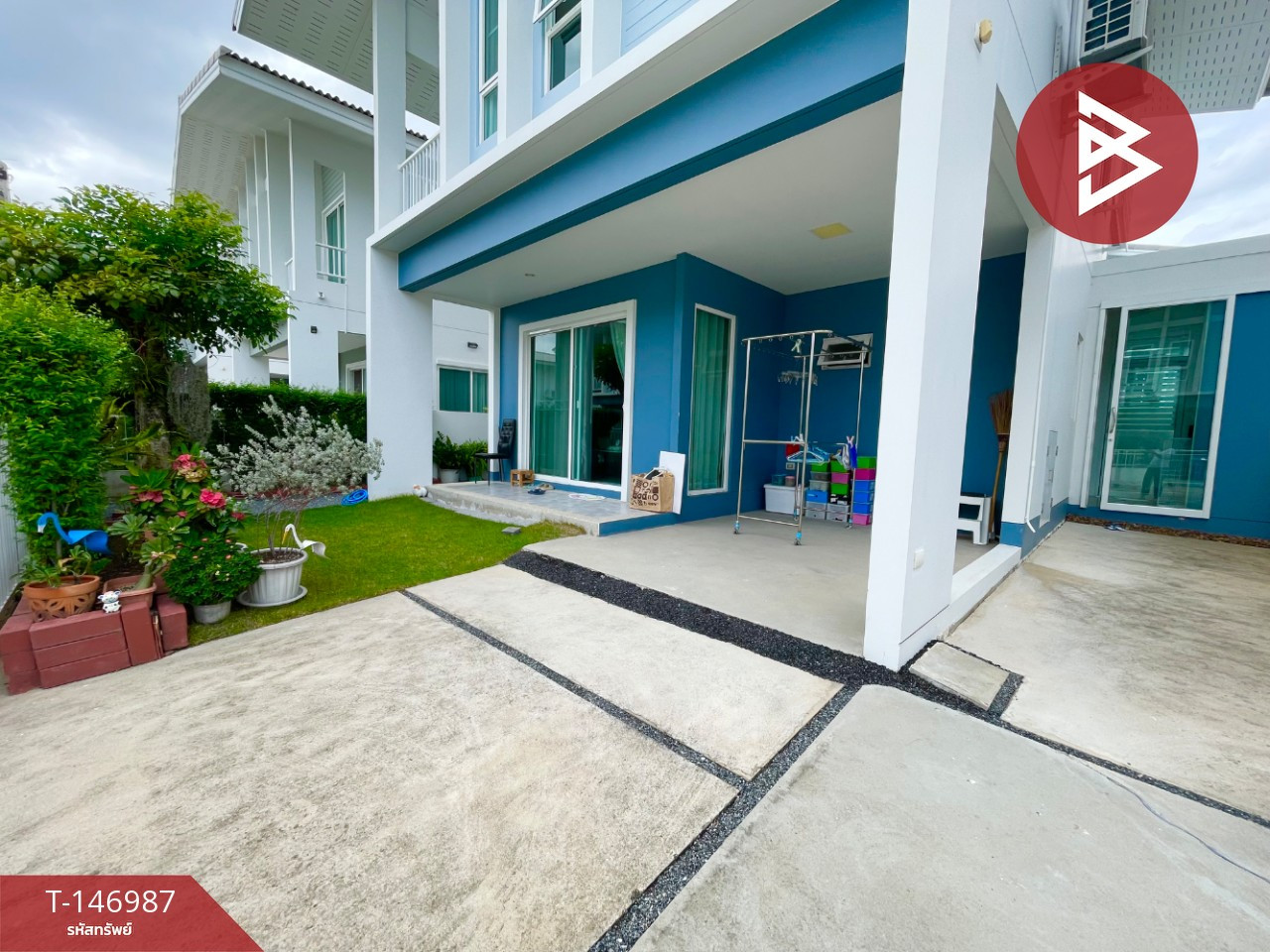 Semi-detached house for sale, Khanasiri Village Rama 2-Wongwaen Samut Sakhon – รูปที่ 2