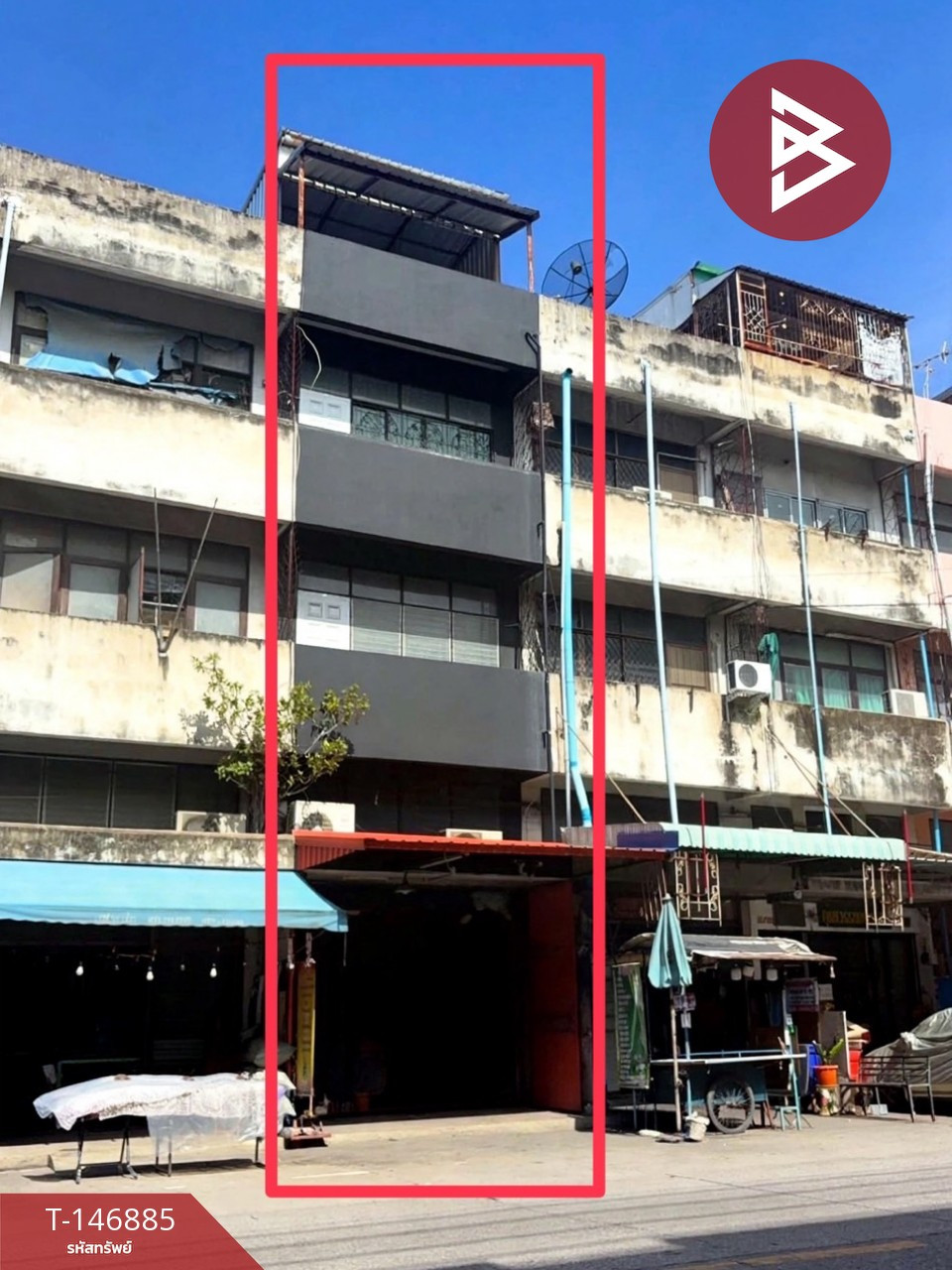 ขายอาคารพานิชย์ 3 ชั้น เนื่้อที่ 16.5 ตร.วา บางเขน กรุงเทพมหานคร ขายอาคารพานิชย์ 3 ชั้น เนื่้อที่ 16.5 ตร.วา บางเขน กรุงเทพมหานคร