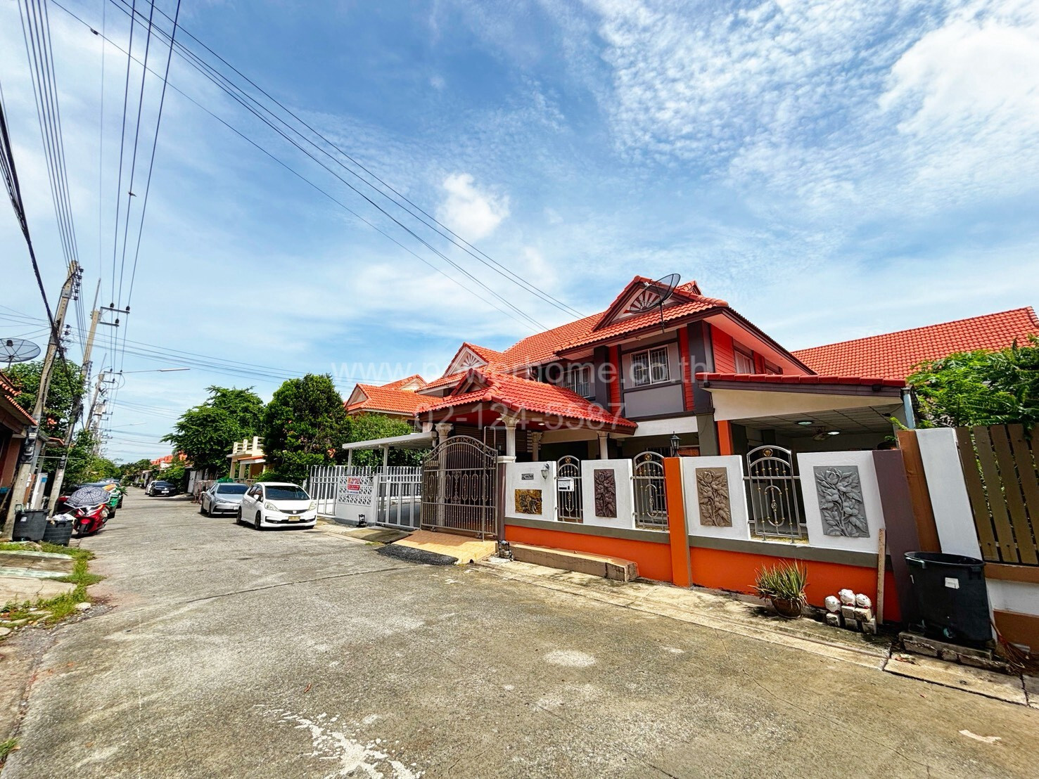 บ้านแฝด 2 ชั้น หมู่บ้านพฤกษาดี รังสิต-คลองสาม พื้นที่ใช้สอยเยอะ พร้อมอยู่ ทำลเดี ใกล้ฟิวเจอร์พาร์ครังสิต – รูปที่ 2