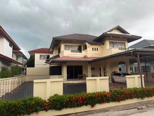 90 sq m, 3 bedrooms, 3 bathrooms, 2-story detached house, Preecha Srinakarin, Nam Daeng, Bang Phli.