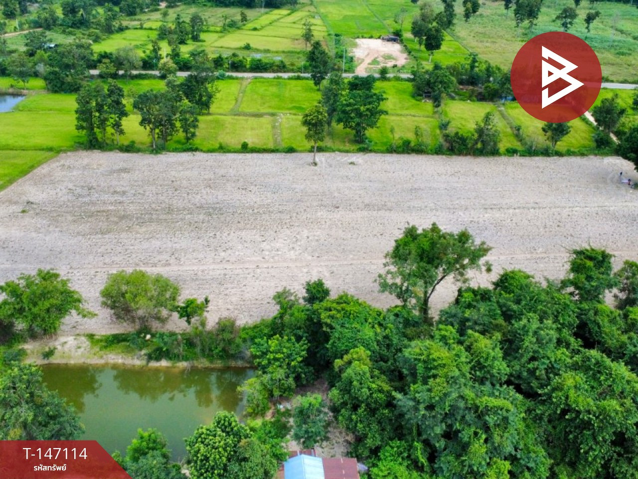 Empty land for sale, area 25 rai 1 ngan 30 square wa, Namon District, Kalasin Province. – รูปที่ 4