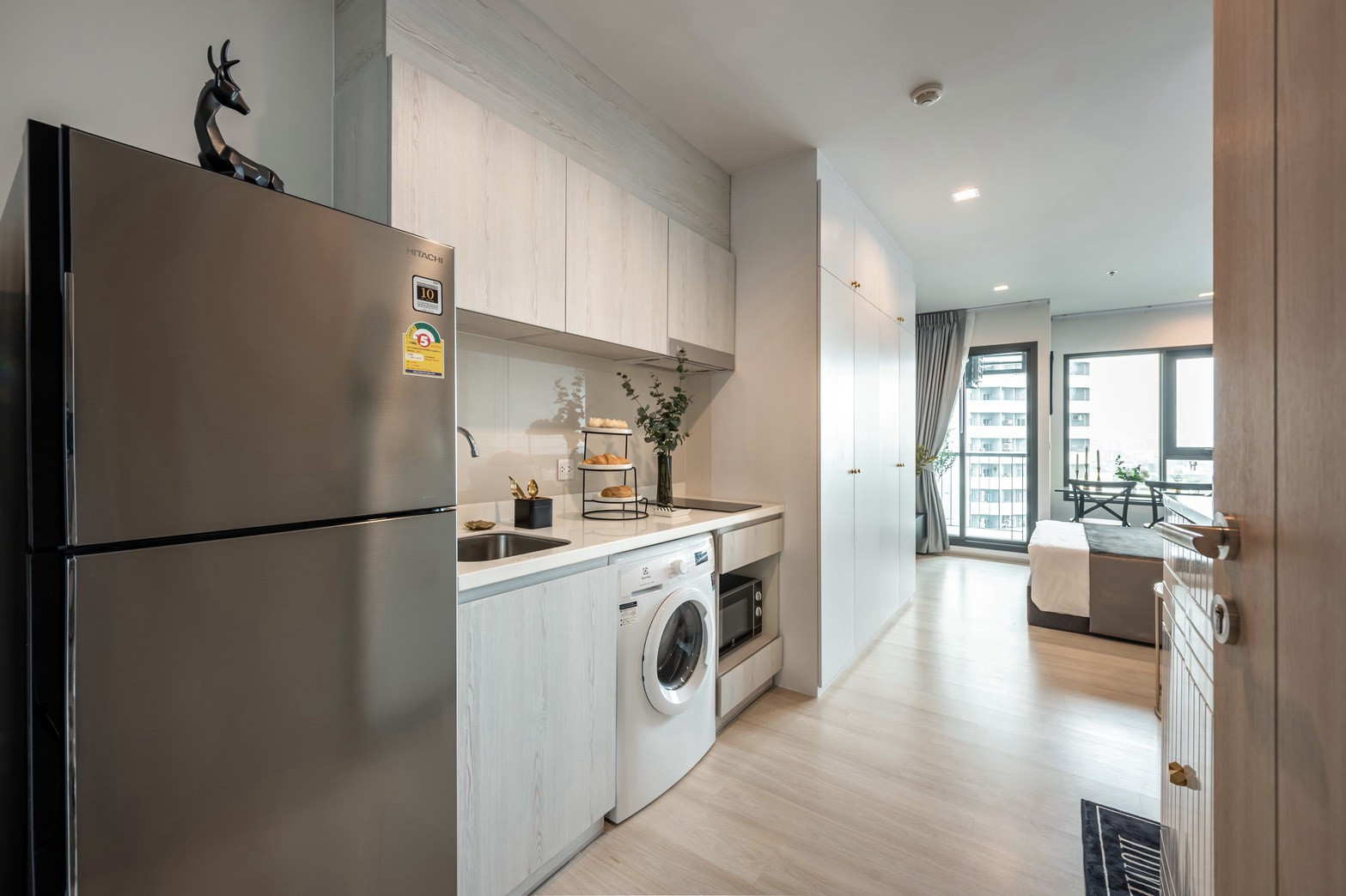 Condo for rent: Life One Wireless, built-in room, beautiful view, fully furnished. – รูปที่ 2