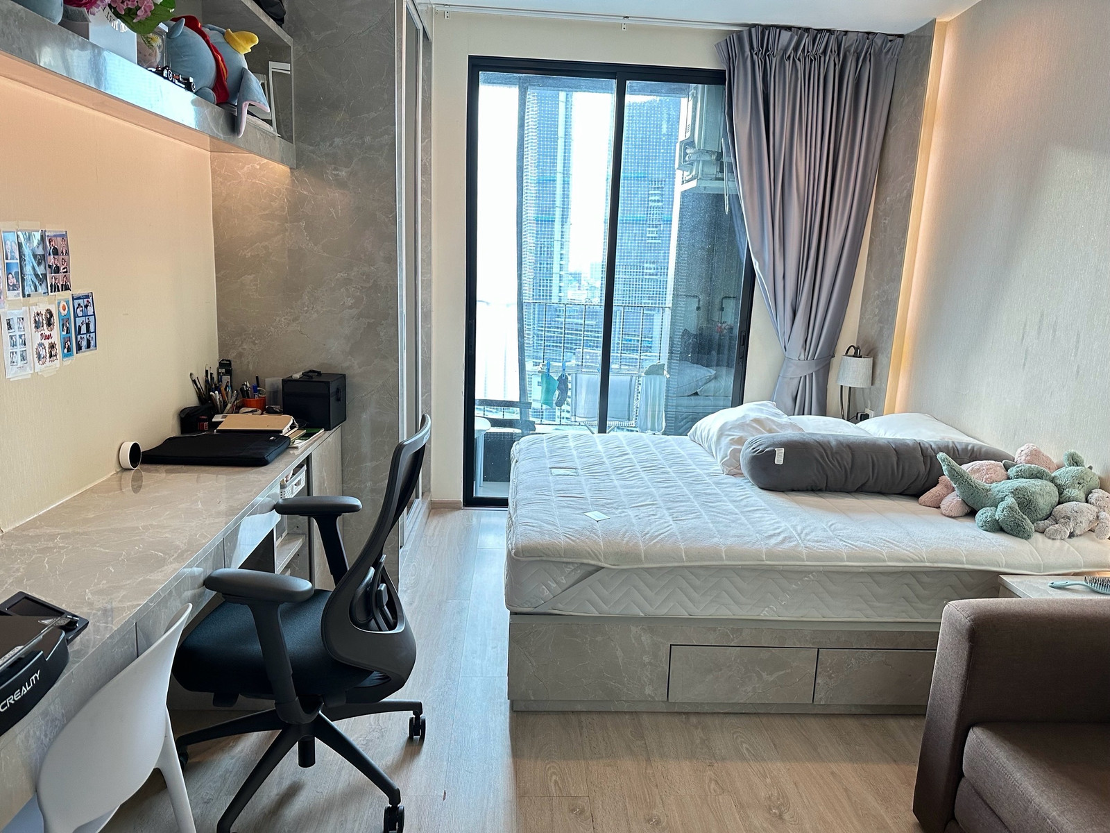 studio. 22Sqm. 19K  แต่งครบพร้อมอยู่