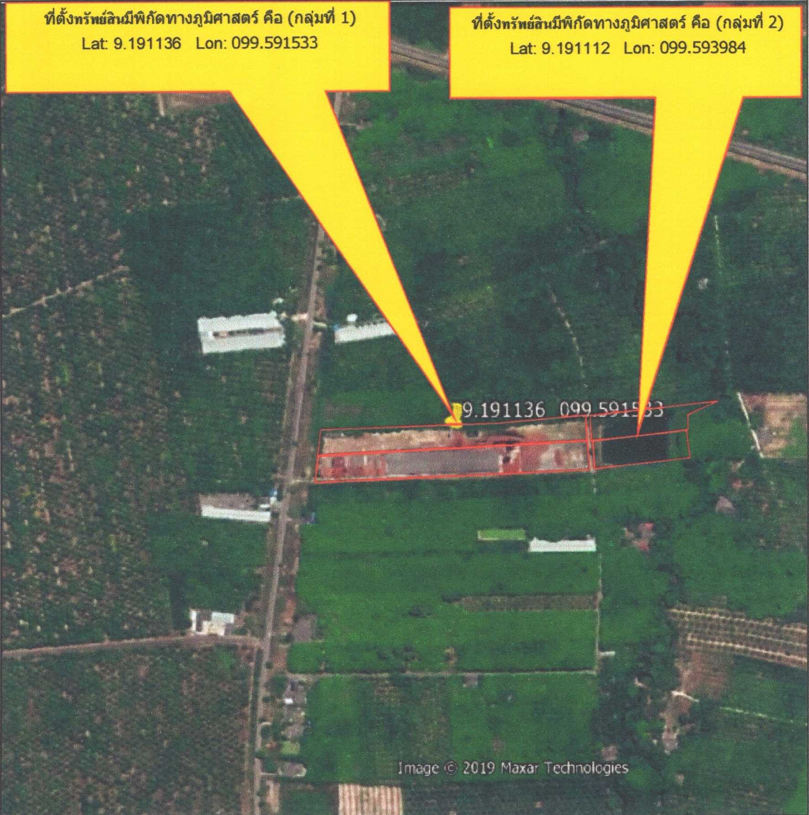 โรงงานพร้อมที่ดิน ทำเลทอง อ.กาญจนดิษฐ์ สุราษฎร์ธานี – รูปที่ 2