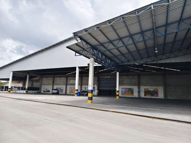 Factory/warehouse for rent, size 18,720 sq m., yellow layout, request Factory 4, receive a weight capacity of 3 tons/sq m, 2 2,000KVA transformers, Nikhom Phatthana Subdistrict, Nikhom Phatthana District, near the industrial estate, CPGC, near the industr – รูปที่ 4