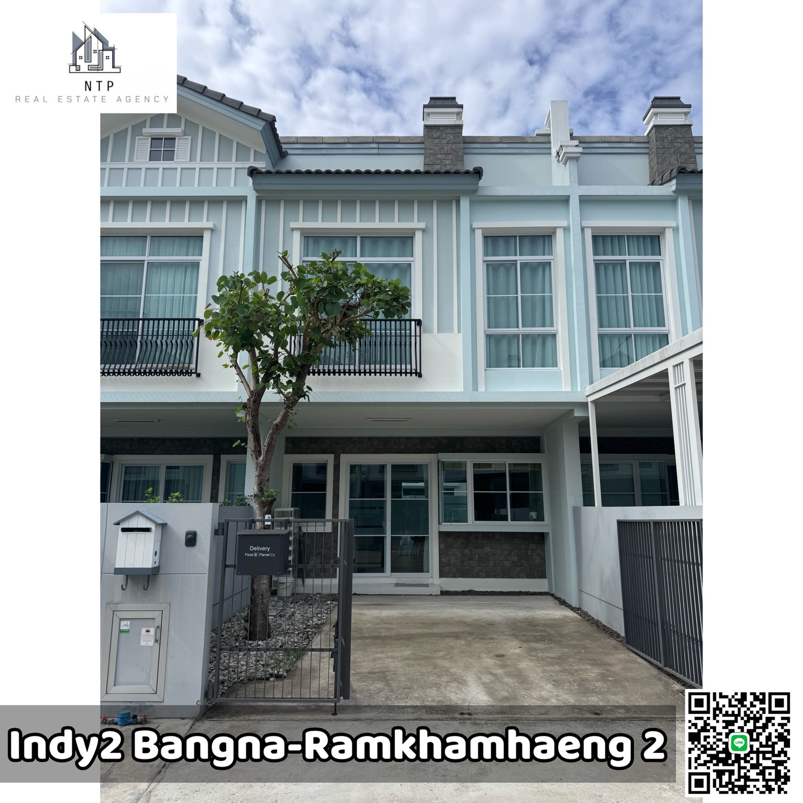 For rent | 2-story townhome for rent, Indy2 Village, Bangna-Ramkhamhaeng2, good location, opposite Mega Bangna. – รูปที่ 3
