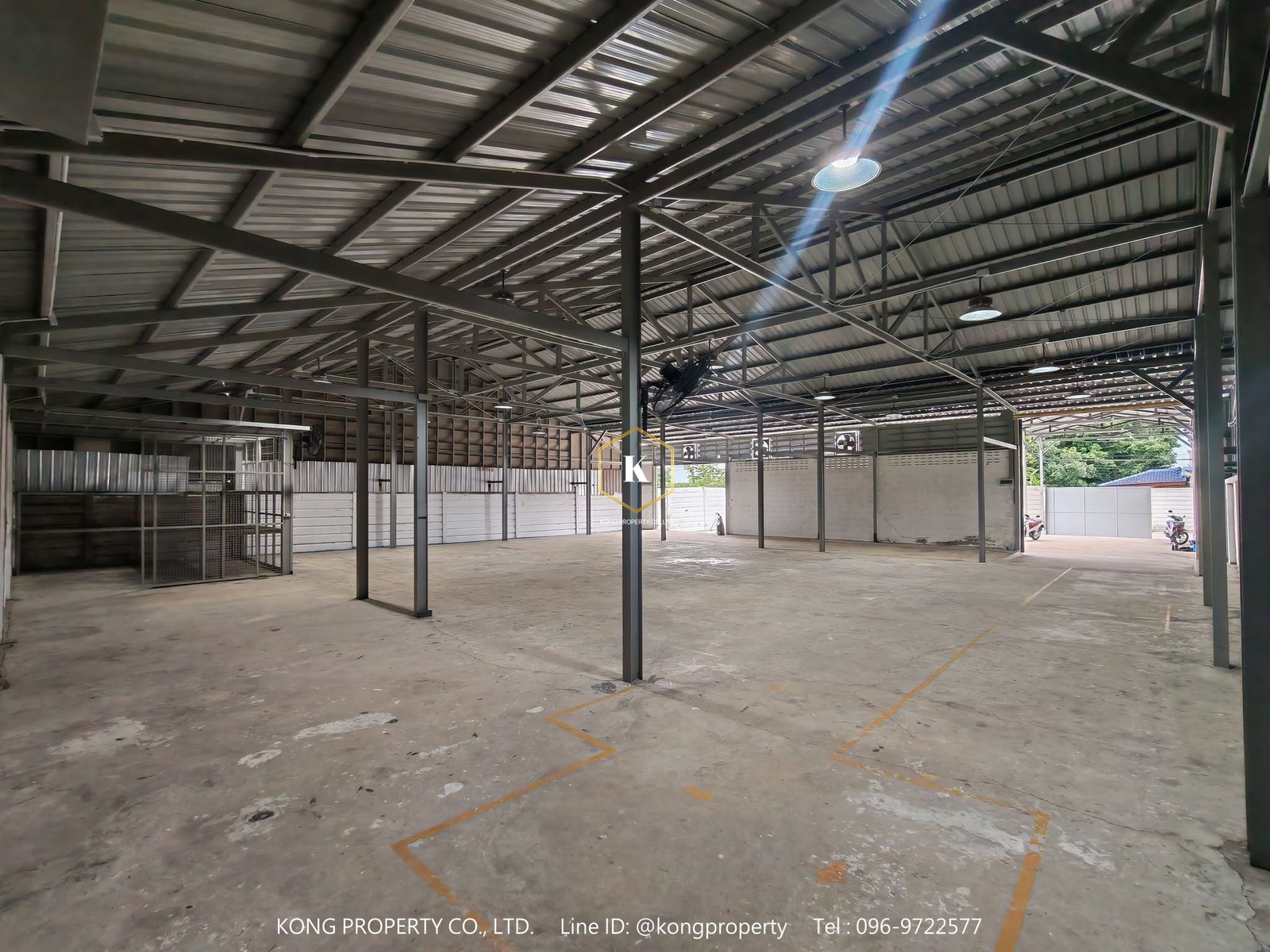 Warehouse for rent, Saphan Mai, Ramintra, Bang Khen, Bangkok, 750 sq m. – รูปที่ 3