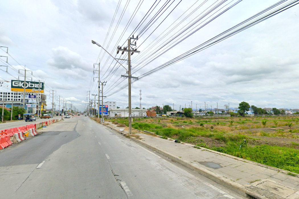 ขาย ที่ดิน ริมถนนบางกรวย - ไทรน้อย อ.ไทรน้อย 18 ไร่ เหมาะทำจัดสรร KK – รูปที่ 4