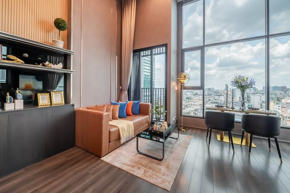🔥 For Sale | KnightsBridge Space Rama 9 – High-Floor Duplex Corner Unit with Unblocked City View 🔥 For Sale | KnightsBridge Space Rama 9 – High-Floor Duplex Corner Unit with Unblocked City View