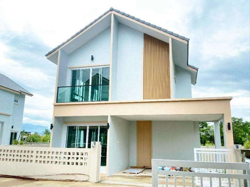 🏡 New large detached house, 3 bedrooms, 3 bathrooms, 2 parking spaces, is a house behind Mun 📍 at Ban Tha Rua, San Pu Loei Subdistrict, Doi Saket District, Chiang Mai Province. – รูปที่ 2
