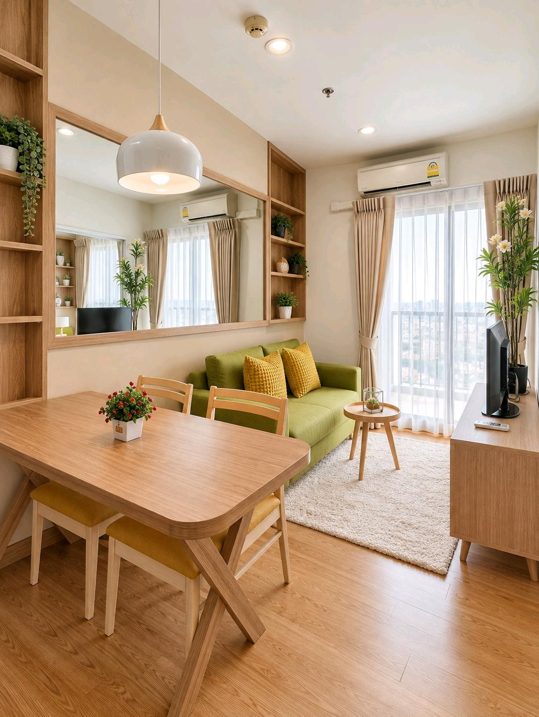 Warm Mid Century Style For rent Only 12000/month 💥 Warm Mid Century Style For rent Only 12000/month 💥