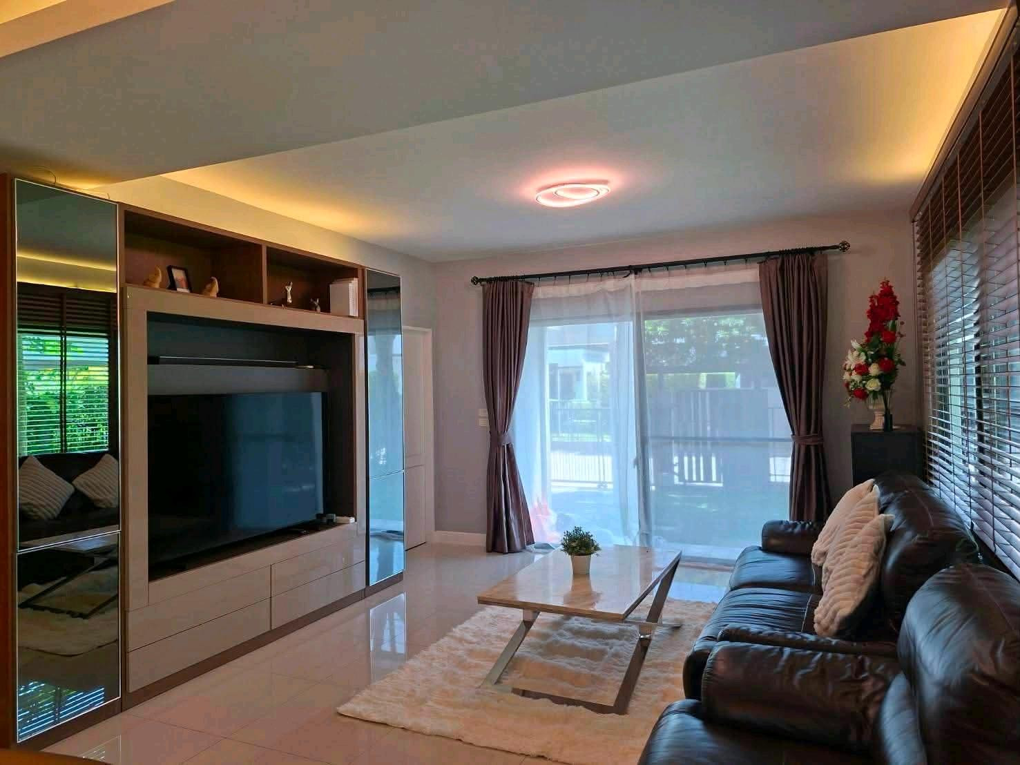 ✨ 4 bedroom house next to Mega Bangna | Renovated for hundreds of thousands, Cozy Luxury style | Wide lawn Big shady tree – รูปที่ 3