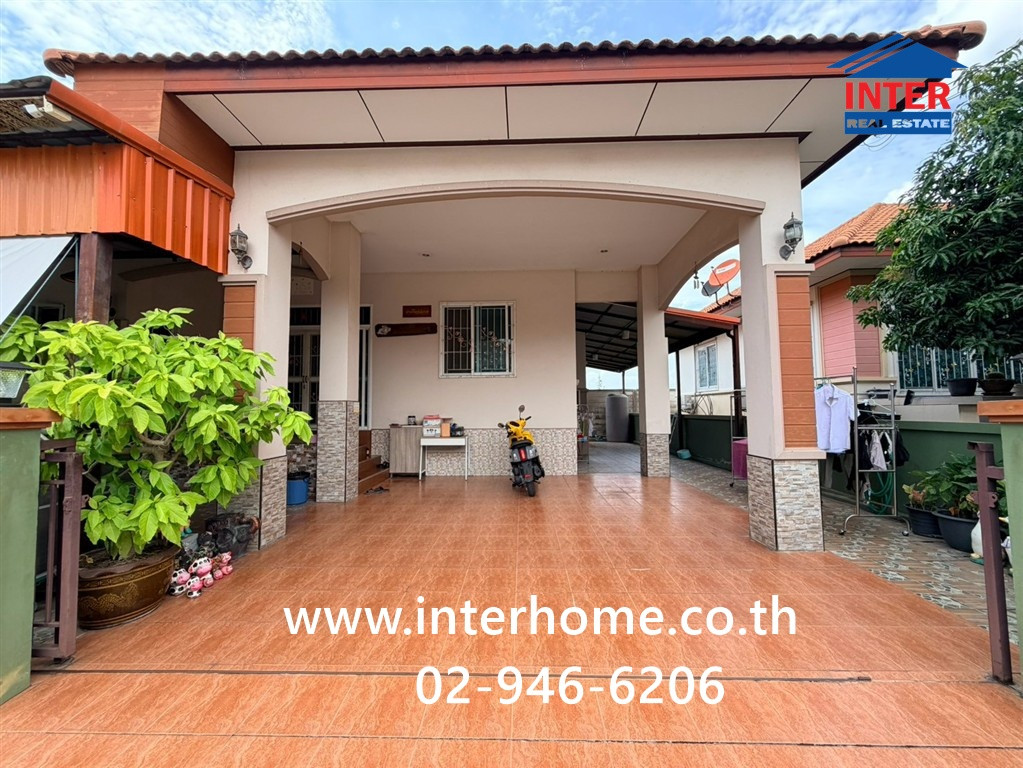 Single house, 1 floor, 87.1 sq m, Than Mankong Village, Project 10, Soi Erawan 8, Khlong Luang Road, Erawan 1 Road, Khlong Luang, Pathum Thani. – รูปที่ 4