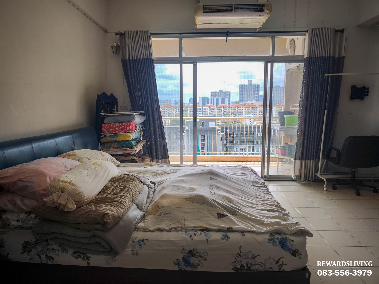 ขายคอนโด ฟักข้าวโพด รามคำแหง 40 ห้องใหญ่ 53 ตร.ม. ใกล้รถไฟฟ้า MRT 400 เมตร วิวเมือง ชั้น 10 ห้องใหญ่ พร้อมอยู่ ระเบียงกว้าง สิ่งอำนวยความสะดวกในโครงการดี ใกล้มหาวิทยาลัยรามคำแหง ทางด่วน – รูปที่ 3