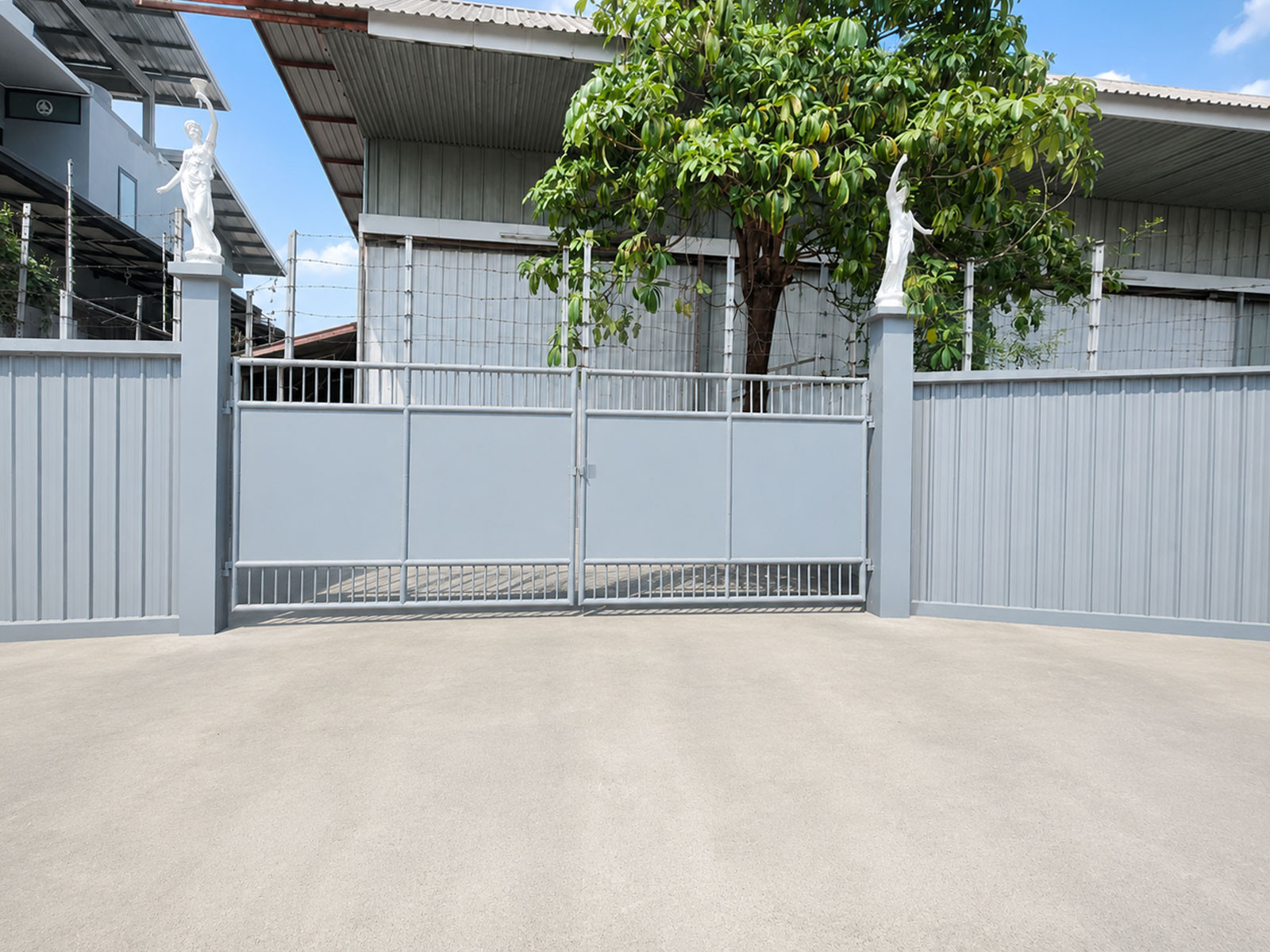 Warehouse for rent with mezzanine, Ramintra location KM 5 (Ramindra Soi 34) – รูปที่ 2