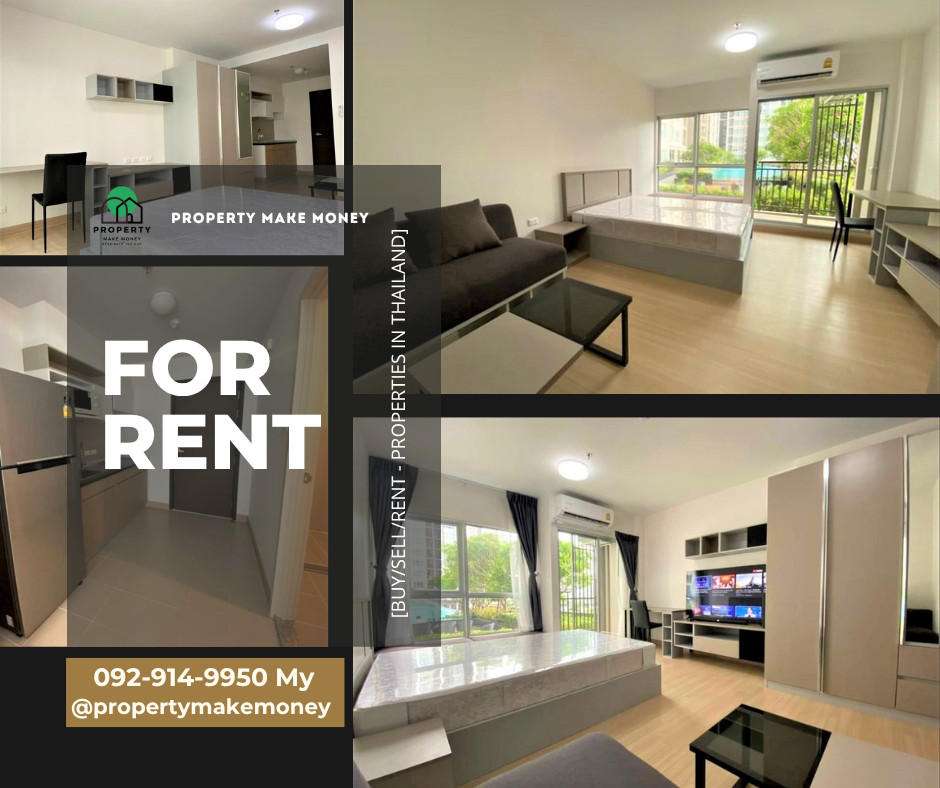 🏊♂️ Supalai Veranda Rama 9 for rent ✨ Feels like relaxing at a private resort, south direction, good wind. 🏊♂️ Supalai Veranda Rama 9 for rent ✨ Feels like relaxing at a private resort, south direction, good wind.