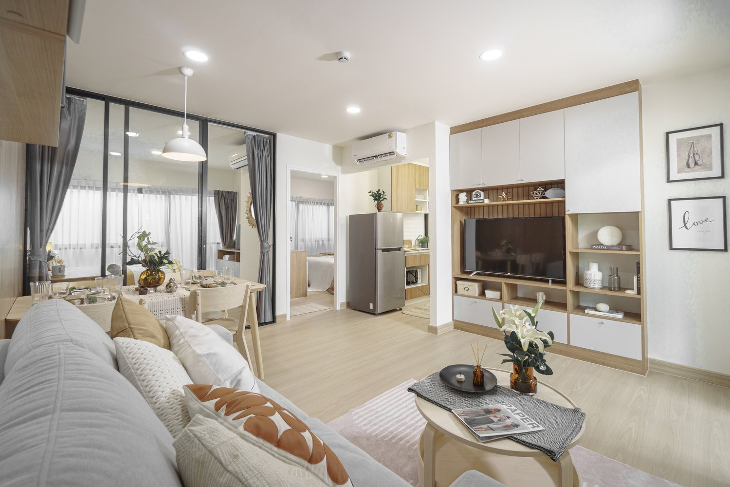 ขายดาวน์ เพลิน เพลิน คอนโด ราชพฤกษ์-เวสต์วิลล์ 2 ห้องนอน 43.5 ตร.ม. ใกล้ Central Westville – รูปที่ 2