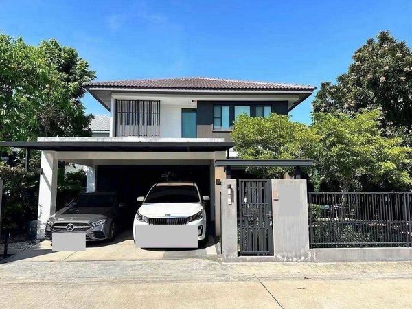 ให้เช่าบ้านเดี่ยวมัณฑนาบางนากม.7 Elite Living 🍃🍃🍁曼达纳邦纳KM.7精英生活区单栋房屋出租。