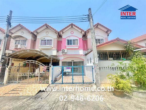 Townhouse, 2 floors, 16 sq m, Arun Thong Village 3, Phetkasem 69, Soi Phetkasem 69. Phetkasem Road 69 Road along Khlong Phasi Charoen, North Side, Nong Khaem District, Bangkok