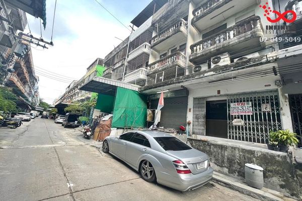 ขายอาคารพาณิชย์ 4 ชั้น 2 คูหา 30 ตร.ว.ถนนพระราม 2 ใกล้จุดขึ้นลงทางยกระดับ แสมดำ บางขุนเทียน
