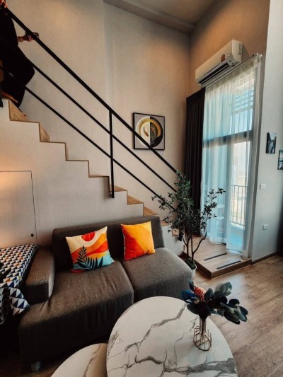 🔥For Rent Now🔥 IDEO Rama 9 - Asoke, Duplex unit on the 30th floor, near MRT Rama 9, ready to move in.