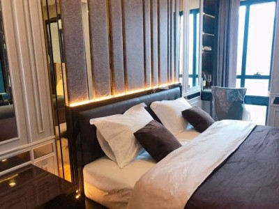 🌿 Ashton Chula, 1-bedroom unit, 34.5 sq.m., 11th floor, ready to move in. Near MRT Samyan and Chulalongkorn University.