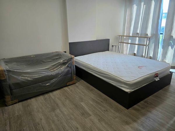🏡 For rent Atmoz Palacio Lat Phrao-Wang Hin 🛏️ Studio room with furniture, new room 🆕 ✨