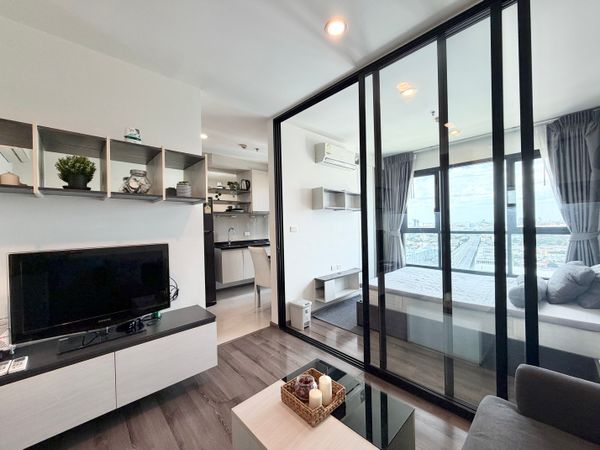 ขาย The Base Park East สุขุมวิท 77 ห้องสภาพดี แต่งสวยครบ 26.24 ตร.ม. ชั้น 21  ใกล้ BTS พระโขนง และอ่อนนุช