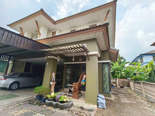 🔥 ขายหมู่บ้าน✅ หมู่บ้านลิฟวิ่งนารา เคหะร่มเกล้า 64 (Living Nara Keha Romklao 64) ใกล้ Airport Rail Link ลาดกระบัง