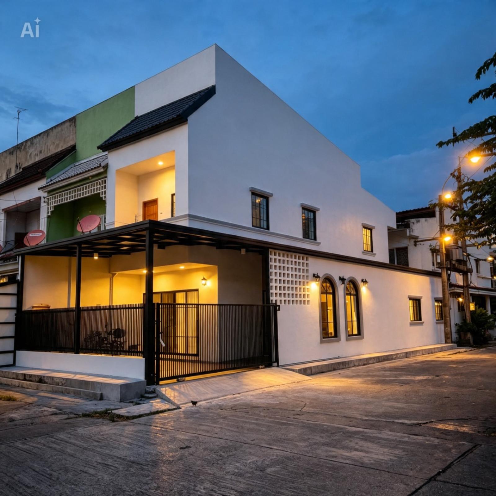 For Sale Townhouse/Townhome  , Chomfah warangkul Klong 2 , Pracha Thipat , Thanyaburi , Pathum Thani , CX-167587