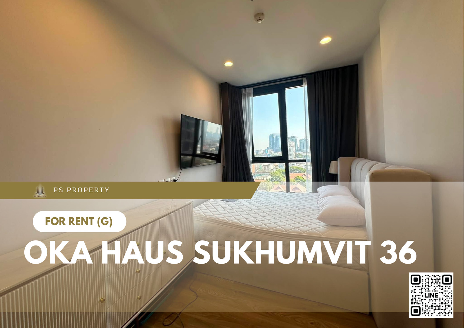 ให้เช่า ✨ OKA HAUS Sukhumvit 36 ✨ ห้องสวย เฟอร์นิเจอร์ เครื่องใช้ไฟฟ้าครบ ใกล้ BTS ทองหล่อ