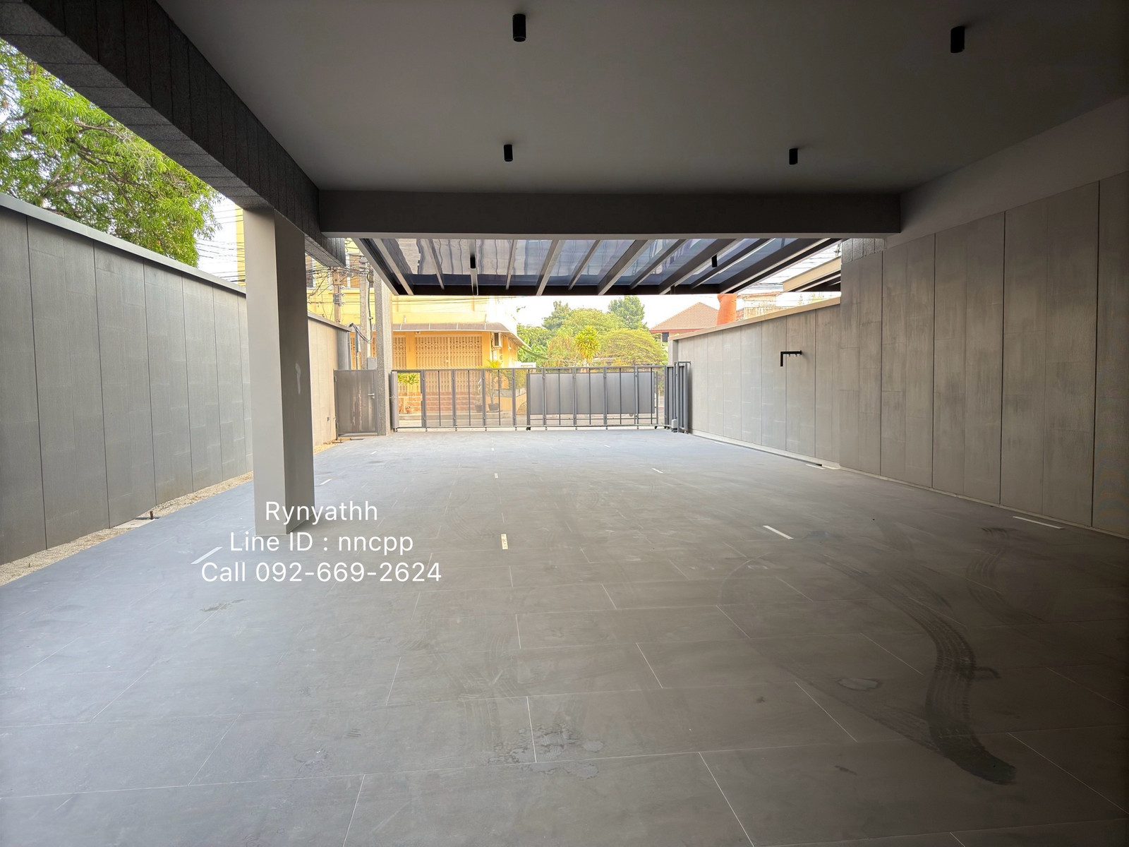 Commercial building for rent (bachel) 1000 sq m. + elevator, next to the road, parking for 10 cars. Call 092-6692624 – รูปที่ 3